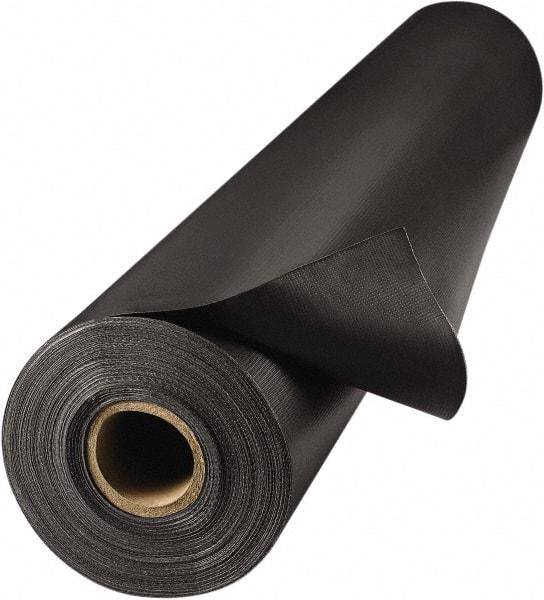 Steiner - 61" Wide Vinyl Laminated Polyester Welding Curtain - Black - USA Tool & Supply