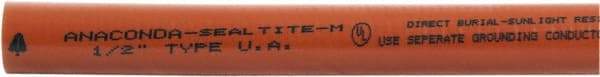 Anaconda Sealtite - 1/2" Trade Size, 1,000' Long, Flexible Liquidtight Conduit - Galvanized Steel & PVC, 12.7mm ID - USA Tool & Supply