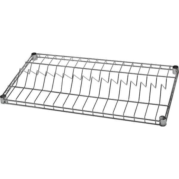 Quantum Storage - 1 Shelf Wire Shelving Unit - 18" Wide x 36" Deep, - USA Tool & Supply