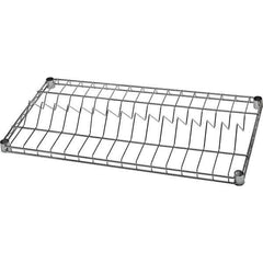Quantum Storage - 1 Shelf Wire Shelving Unit - 18" Wide x 36" Deep, - USA Tool & Supply