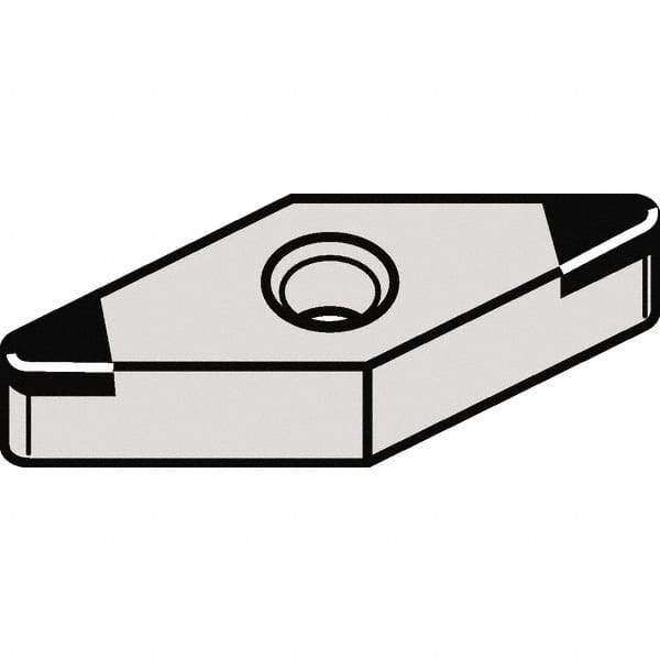 Kennametal - VNGA332 MT Grade KBH10 CBN Turning Insert - 35° Diamond, 3/8" Inscr Circle, 3/16" Thick, 1/32" Corner Radius - USA Tool & Supply
