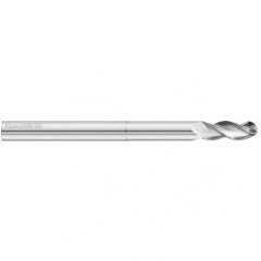 1" x 1-1/4 x 7 3 Flute Ball Nose AlumaMill G3 End Mill- Series 3833LR - USA Tool & Supply