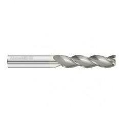 5/8 Dia. x 5 Overall Length 3-Flute Square End Solid Carbide SE End Mill-Round Shank-Center Cut-FC5 - USA Tool & Supply