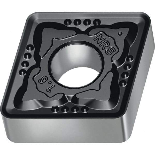 Walter - CNMG NRS Grade WSM20S Turning Insert - TiAlN+Al2O3+(Al) Finish, 80° Rhombic, 19.05mm Inscr Circle, 6.35mm Thick, 1.2mm Corner Radius - USA Tool & Supply