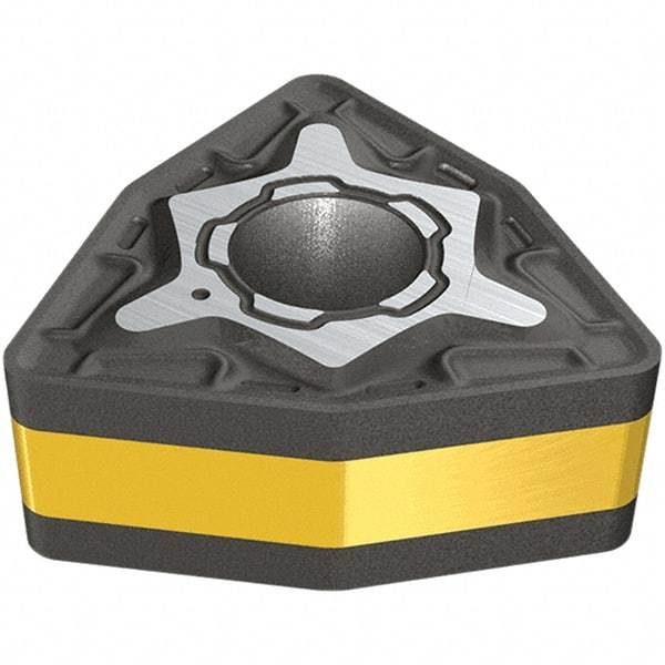 Iscar - WNMG432 M3P Grade IC5010 Carbide Turning Insert - TiCN/Al2O3/TiN Finish, Trigon - USA Tool & Supply