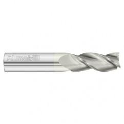 3/4 Dia. x 4 Overall Length 3-Flute Square End Solid Carbide SE End Mill-Round Shank-Center Cut-FC19 - USA Tool & Supply