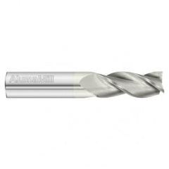 3/4 Dia. x 4 Overall Length 3-Flute Square End Solid Carbide SE End Mill-Round Shank-Center Cut-FC19 - USA Tool & Supply