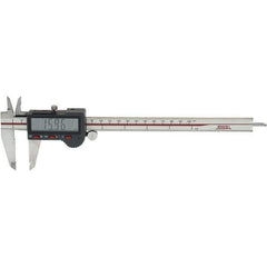 SPI - 0 to 200mm Range, 0.01mm Resolution, Electronic Caliper - Stainless Steel with 50mm Stainless Steel Jaws, 0.03mm Accuracy - USA Tool & Supply
