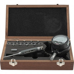 SPI - 6 to 10mm, 40mm Deep, Electronic Bore Gage - Up to 0.012mm Accuracy, 0.002mm Resolution, Data Output, Includes Indicator - USA Tool & Supply