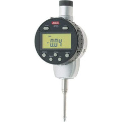 SPI - 0 to 1" Range, 0.0005" Graduation, Electronic Drop Inidicator - Flat & Lug Back, 0.0012" Accuracy, Digital Display, Inch & Metric - USA Tool & Supply