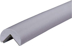 PRO-SAFE - 39" Long, Polyurethane Foam Type A Corner Guard - White, 1" High x 2" Wide Side - USA Tool & Supply