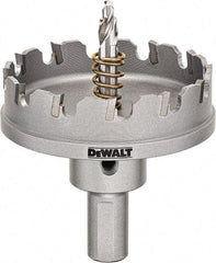 DeWALT - 2-1/2" Diam, 1/4" Cutting Depth, Hole Saw - Carbide-Tipped Saw, Toothed Edge - USA Tool & Supply