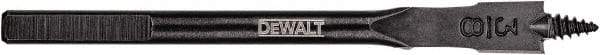 DeWALT - 3/8" Pin Diam, 4-1/4" Long Carbide-Tipped Hole Cutter Pilot Drill - 1-3/8 to 6-1/4" Tool Diam Compatibility, Compatible with Hole Saws - USA Tool & Supply