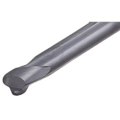 Iscar - 10mm, 2 Flute, Single End, Solid Carbide, 3mm Corner Radius End Mill - 158mm OAL, 30° Helix, Right Hand Flute, 6mm LOC, Right Hand Cut, 40mm Extended Reach - USA Tool & Supply