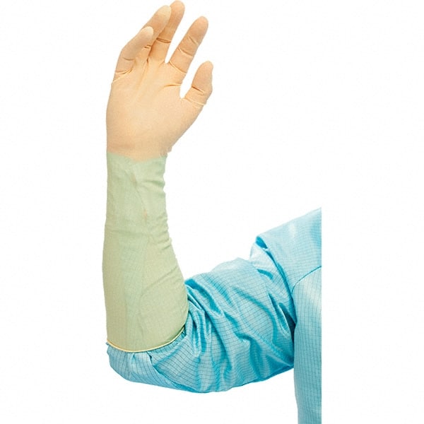 BioClean - Size XL, 6.69 mil, Cleanroom Grade, Powder Free Latex Disposable Gloves - USA Tool & Supply