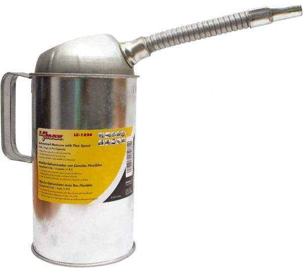 lumax - Flexible Spout, Measure Oiler - Steel Pump, Steel Body - USA Tool & Supply