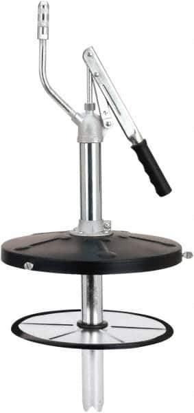 lumax - Grease Lubrication Aluminum & Steel Lever Hand Pump - For 100 to 120 Lb Container - USA Tool & Supply