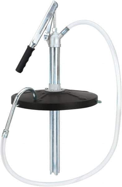 lumax - Oil & Fuel Lubrication Aluminum & Steel Lever Hand Pump - For 16 Gal Container - USA Tool & Supply