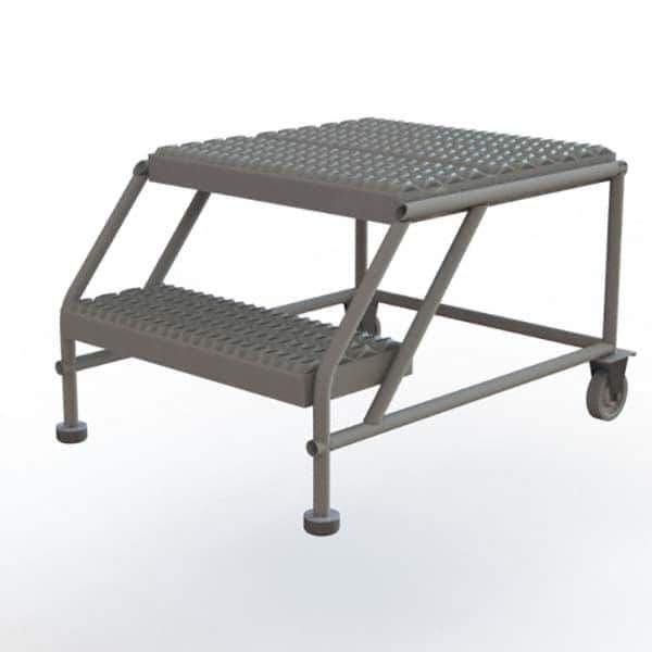 TRI-ARC - Rolling & Wall Mounted Ladders & Platforms Type: Rolling Work Platform Style: Steel Work Platform - USA Tool & Supply