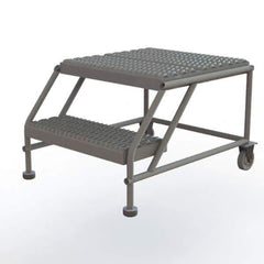 TRI-ARC - Rolling & Wall Mounted Ladders & Platforms Type: Rolling Work Platform Style: Steel Work Platform - USA Tool & Supply