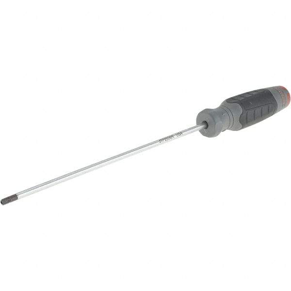 Proto - T25 Torx Driver - 8" Blade Length, 12-1/4" OAL, Standard Handle - USA Tool & Supply