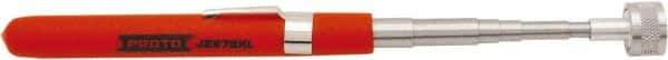 Proto - 8-1/4" Long Magnetic Retrieving Tool - 5 Lb Max Pull, 30-1/4" Collapsed Length, Steel Coil/Plastic - USA Tool & Supply
