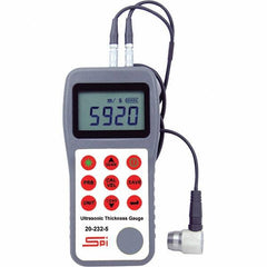 SPI - Electronic Thickness Gages Minimum Measurement (Decimal Inch): 0.0250 Maximum Measurement (Decimal Inch): 23.6200 - USA Tool & Supply