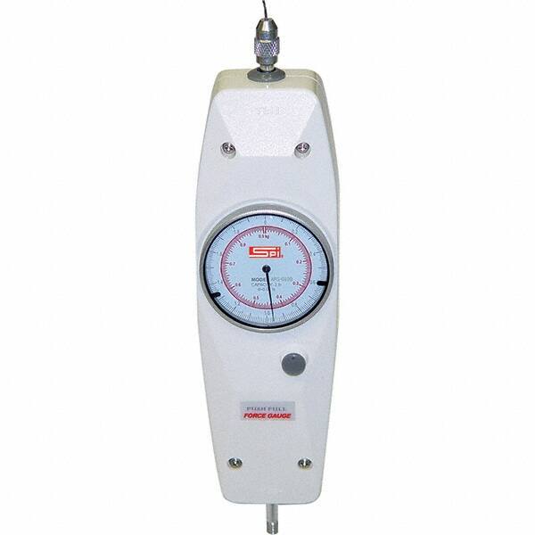 SPI - Mechanical Tension & Compression Force Gages Capacity (Lb.): 11.00 Capacity (kgf): 4.50 - USA Tool & Supply