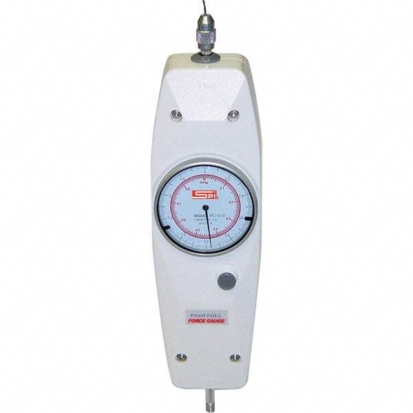 SPI - Mechanical Tension & Compression Force Gages Capacity (Lb.): 45.00 Capacity (kgf): 22.67 - USA Tool & Supply