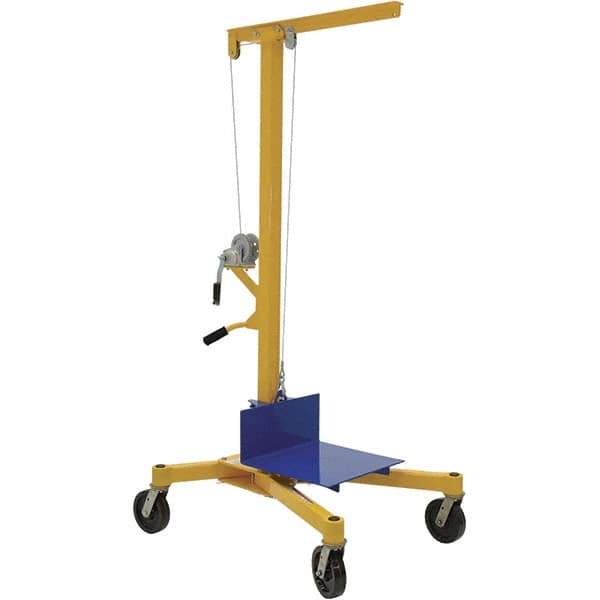 Vestil - 500 Lb Capacity, 70" Lift Height, Portable Workstation Manually Operated Lift - USA Tool & Supply