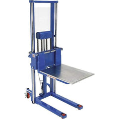 Vestil - 1,500 Lb Capacity, 63" Lift Height, Portable Workstation Manually Operated Lift - USA Tool & Supply