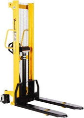 Vestil - 2,000 Lb Capacity, 63" Lift Height, Portable Workstation Manually Operated Lift - USA Tool & Supply