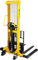 Vestil - 2,000 Lb Capacity, 63" Lift Height, Portable Workstation Manually Operated Lift - USA Tool & Supply