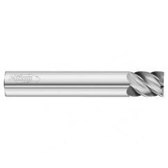 20mm Dia. x 105mm Overall Length 5-Flute Square End Solid Carbide SE End Mill-Round Shank-Center Cut-Uncoated - USA Tool & Supply