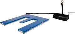 Vestil - 2,000 Lb Capacity Electric Post Electric Pallet Lifter - 3-1/2" to 33-1/2" Lift Height, 55-3/4" Platform Length x 52-1/2" Platform Width - USA Tool & Supply