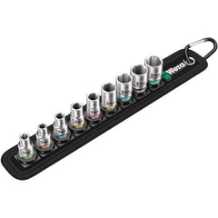 Wera - Socket Sets Measurement Type: Metric Drive Size: 1/4 - USA Tool & Supply