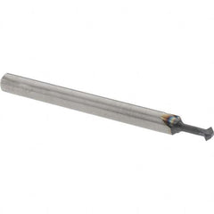 Accupro - 3/32° 3/32" Cut Diam, 0.047" Cut Width, 1/8" Shank, Solid Carbide Double-Angle Cutter - USA Tool & Supply