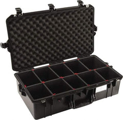 Pelican Products, Inc. - Tool Box Foam Divider Set - 28-7/8" Long x 16-3/4" Wide x 9-1/8" High, Black, For Pelican Case 1605 - USA Tool & Supply
