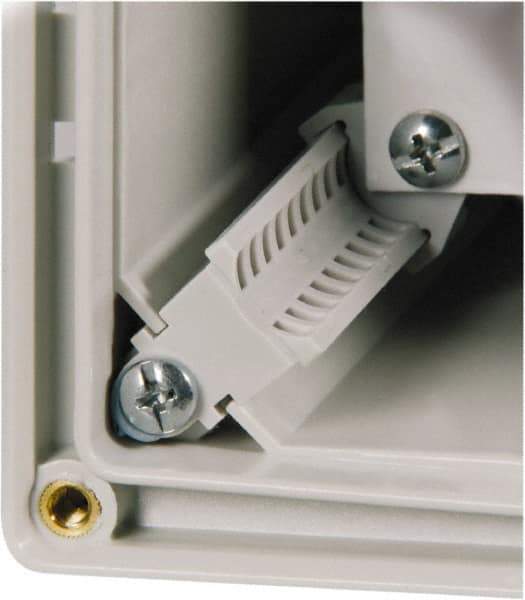 Fibox - Electrical Enclosure Polycarbonate Variable Height Back Panel Kit - For Use with ARCA JIC - USA Tool & Supply