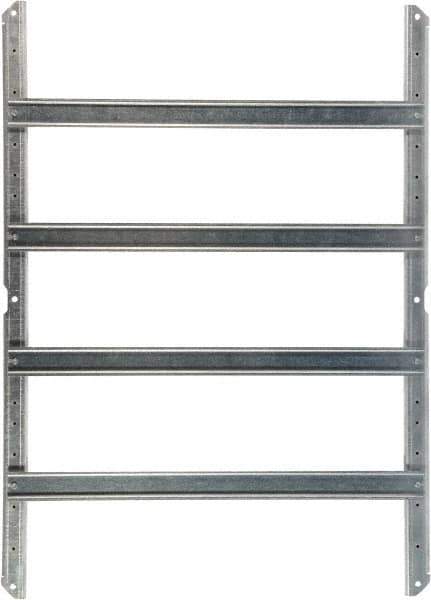 Fibox - Electrical Enclosure Aluminum DIN Rail Frame Set - For Use with ARCA IEC, Includes Mounting Hardware - USA Tool & Supply