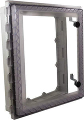 Fibox - 4X NEMA Rated, Electrical Enclosure Polycarbonate HMI Cover - For Use with ARCA IPW - USA Tool & Supply