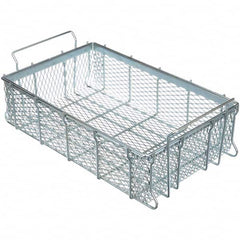 Marlin Steel Wire Products - Baskets Shape: Rectangular Material Family: Metal - USA Tool & Supply