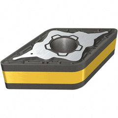 Iscar - DNMG333 M3P Grade IC8150 Carbide Turning Insert - TiCN/Al2O3/TiN Finish, 55° Diamond, 3/8" Inscr Circle, 3/16" Thick, 3/64" Corner Radius - USA Tool & Supply