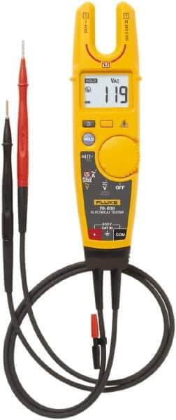 Fluke - 0.9 VAC to 600 VAC, AC Voltage Sensor - LED Display - USA Tool & Supply