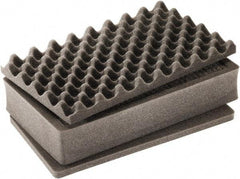Pelican Products, Inc. - Tool Box Foam Foam Set - 14-1/2" Wide x 7-3/4" Deep x 22-5/8" High, Black, For Pelican Case 1525 - USA Tool & Supply