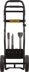 DeWALT - 100 Lb Capacity 31" OAH Hammer Truck - Swept Back, Continuous Handle, Steel, Semi-Pneumatic Wheels - USA Tool & Supply