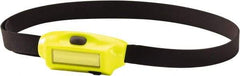 Streamlight - White LED Bulb, 180 Lumens, Hands-free Flashlight - Yellow Polycarbonate Body, 1 3.7V Lithium-Polymer Battery Included - USA Tool & Supply