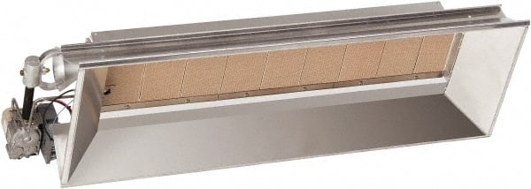 Heatstar - 30-1/4" Long x 19-1/4" Wide x 12" High, 24 AC Volt, Infrared Suspended Heater - USA Tool & Supply