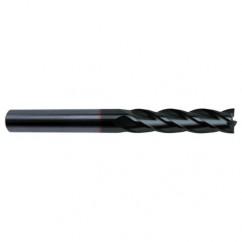 5/8 Dia. x 6 Overall Length 4-Flute Square End Solid Carbide SE End Mill-Round Shank-Center Cut-Super-A - USA Tool & Supply