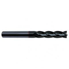 5/8 Dia. x 6 Overall Length 4-Flute Square End Solid Carbide SE End Mill-Round Shank-Center Cut-Super-A - USA Tool & Supply